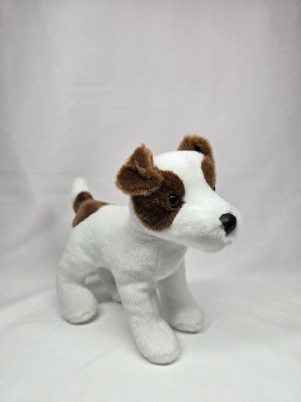 Feisty 8" Jack Russell Terrier Douglas Plush Dog Stuffed Animal Pup Brown White